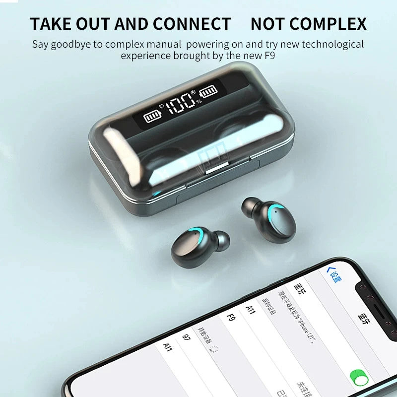 Audífonos Inalámbricos True Wireless con Cancelación de Ruido