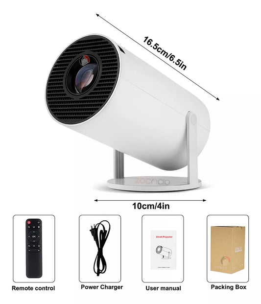 PROYECTOR HY 300, NETFLIX YOUTUBE, Y MÁS,PANTALLA GIGANTE!!!