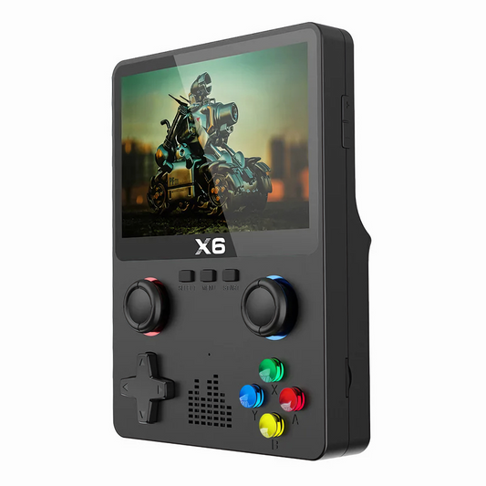 Consola Retro Portátil X6 – 10,000 Juegos Clásicos en tu Bolsillo