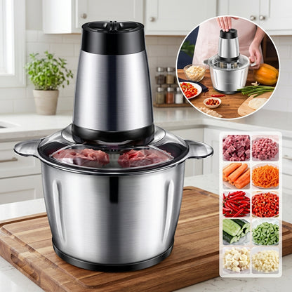 Multiprocesador 850W 2L | Pica Carne, Verduras y Más
